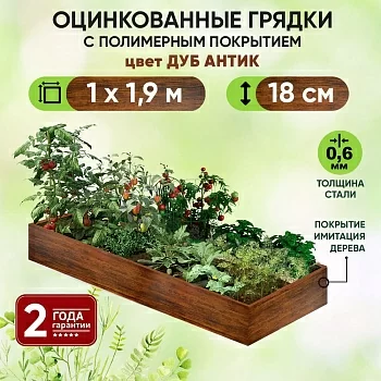 Грядка Дуб Антик (1 х 1,9)